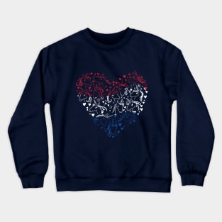 Patriotic Unicorns Crewneck Sweatshirt